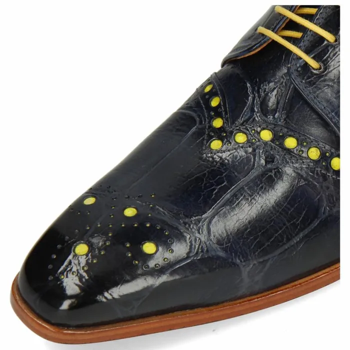 Mens Derbies Melvin and Hamilton Lance 66 Blue