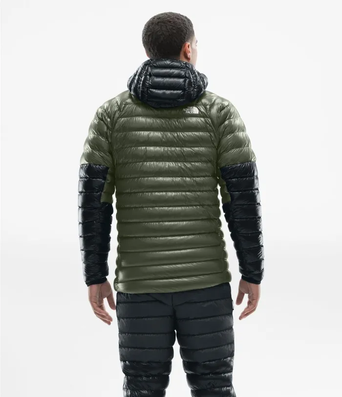 Mens Summit L3 Down Hoodie New Taupe Greentnf Black The North Face Insulated and Down Jackets