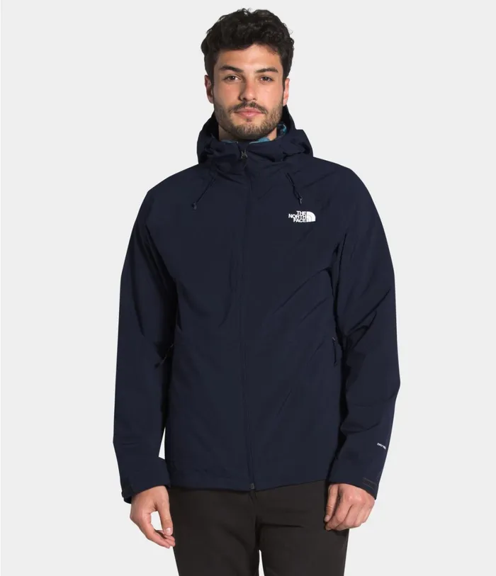 Mens ThermoBall Eco Triclimate Jacket Aviator Navymallard Blue Abstract Ikat Print The North Face 3In1 Mens ThermoBall Eco Triclimate Jacket Aviator Navymallard Blue Abstract Ikat Print The North Face 3In1