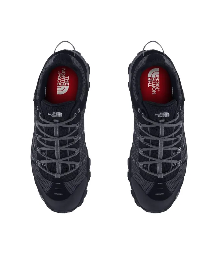 Mens Ultra 109 WP Wide Tnf Blackdarkshadowgrey The North Face Sneakers
