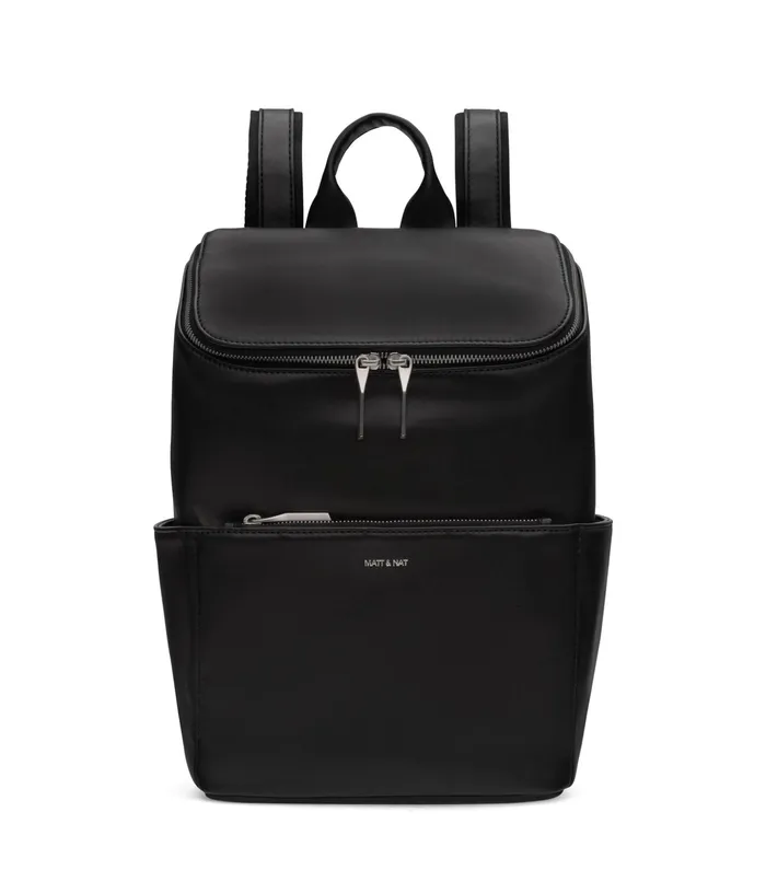 MensWomen Brave Vegan Backpack 8211 Loom Blacks Matt and Nat Backpacks
