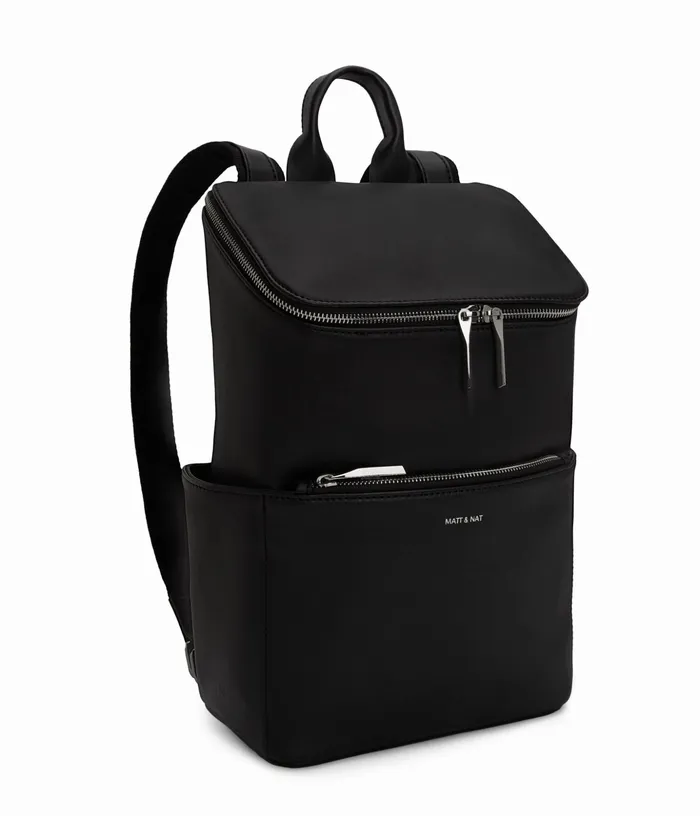 MensWomen Brave Vegan Backpack 8211 Loom Blacks Matt and Nat Backpacks