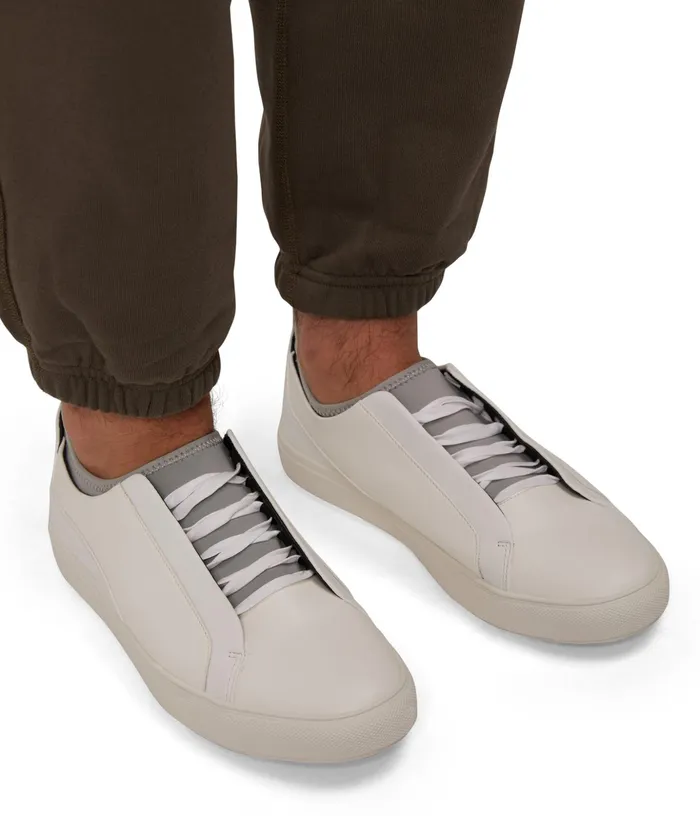MensWomen Steal Vegan Slip On Sneakers White Matt and Nat Footwear