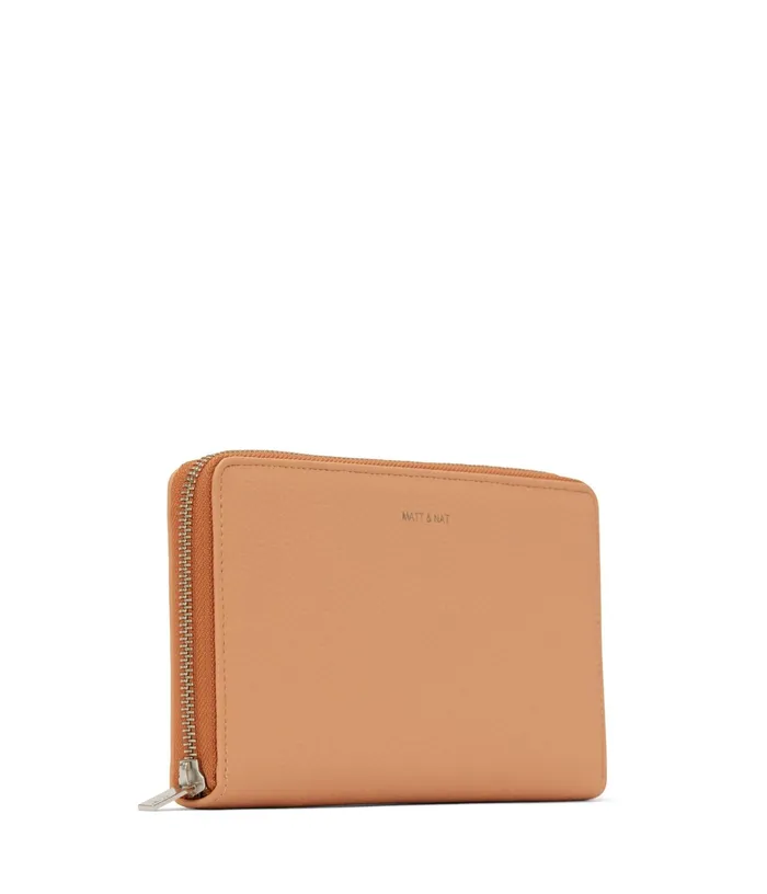 MensWomen Trip Vegan Travel Wallet 8211 Purity Melon Matt and Nat Wallets