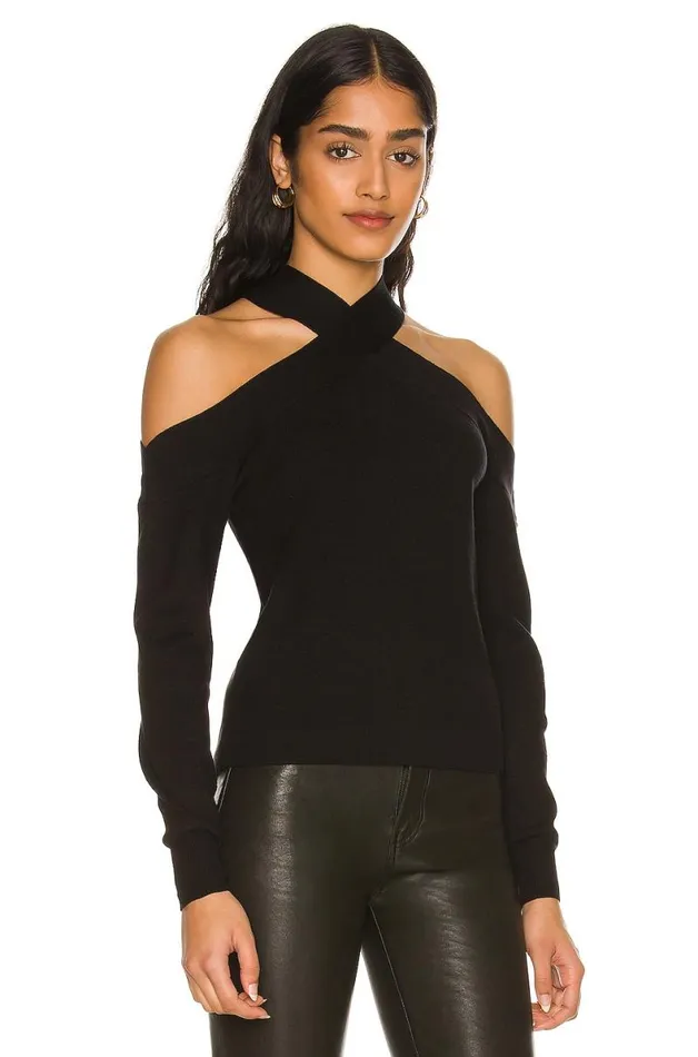 Micah Sweater Black Women Lovers and Friends Sweaters and Knits
