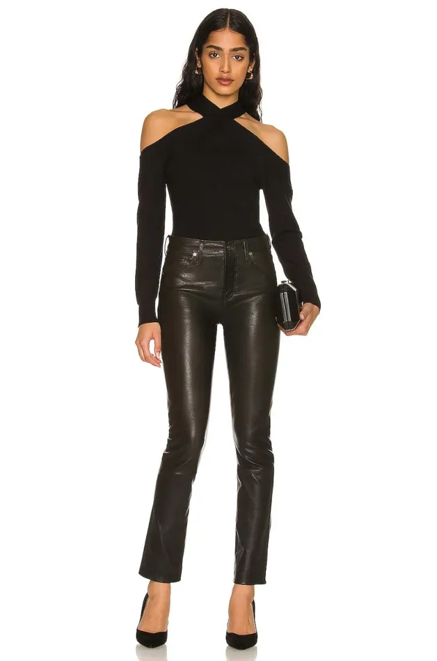 Micah Sweater Black Women Lovers and Friends Sweaters and Knits