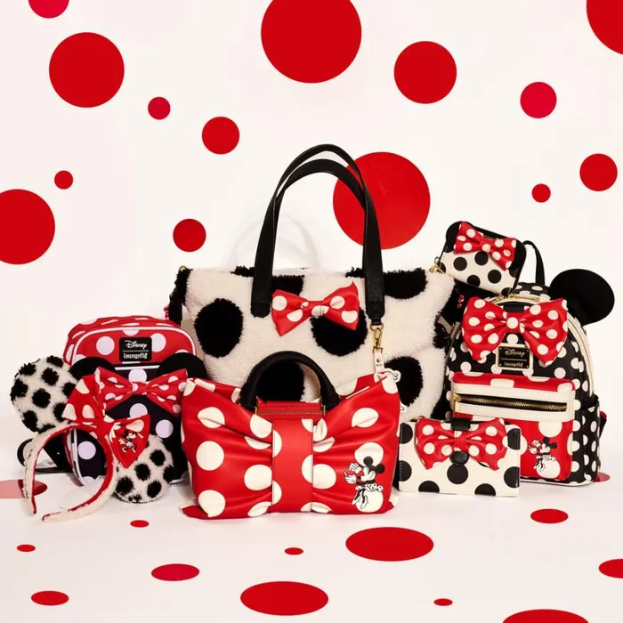 Minnie Mouse Rocks The Dots Classic Sherpa Tote Bag Unisex Loungefly Bags and Wallets Minnie Mouse Rocks The Dots Classic Sherpa Tote Bag Unisex Loungefly Bags and Wallets