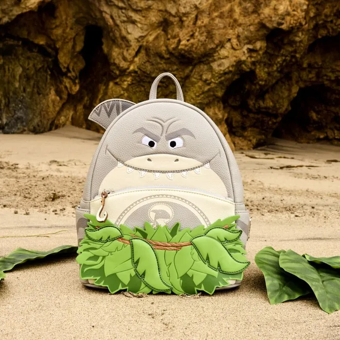 Moana Exclusive Maui Shark Head Cosplay Mini Backpack Unisex Loungefly Backpacks