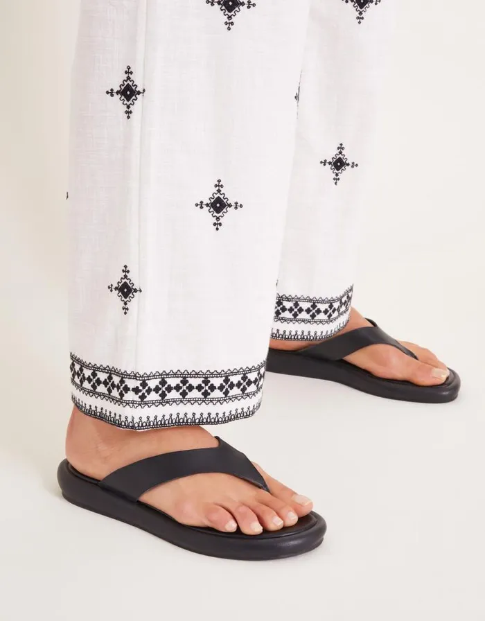 Monsoon 90s Platform Sandals Black Women Sandals