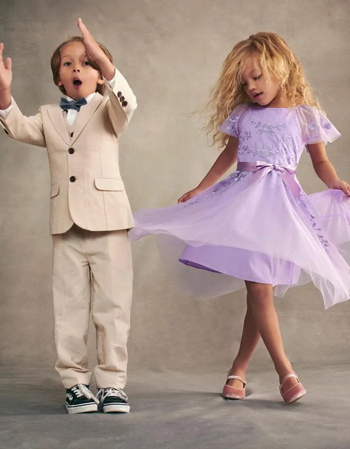 Monsoon Amelia Embroidered Dress Purple Children Dresses Monsoon Amelia Embroidered Dress Purple Children Dresses