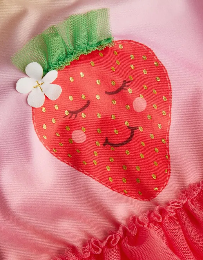 Monsoon Baby Strawberry Swimsuit Pink Children Beachwear and Swimwear Monsoon Baby Strawberry Swimsuit Pink Children Beachwear and Swimwear