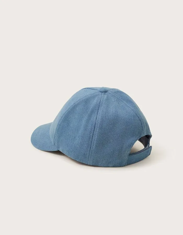 Monsoon Berry Denim Cap Blue Children Casualwear Collection Monsoon Berry Denim Cap Blue Children Casualwear Collection