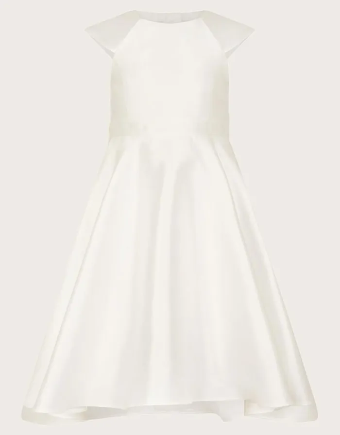 Monsoon Cordelia Duchess Dress Ivory Children Dresses