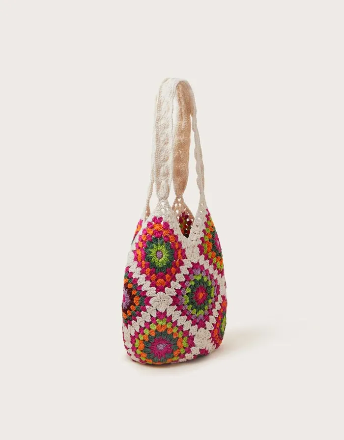 Monsoon Crochet Shopper Bag Women Bags and Purses Monsoon Crochet Shopper Bag Women Bags and Purses