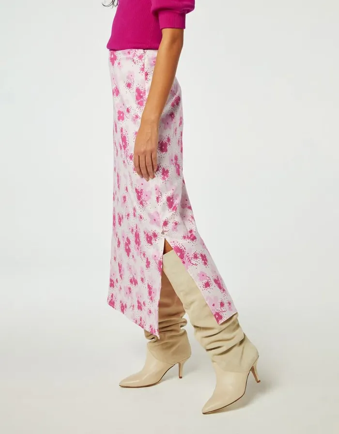 Monsoon Fabienne Chapot Floral Print Skirt Pink Women Skirts Monsoon Fabienne Chapot Floral Print Skirt Pink Women Skirts