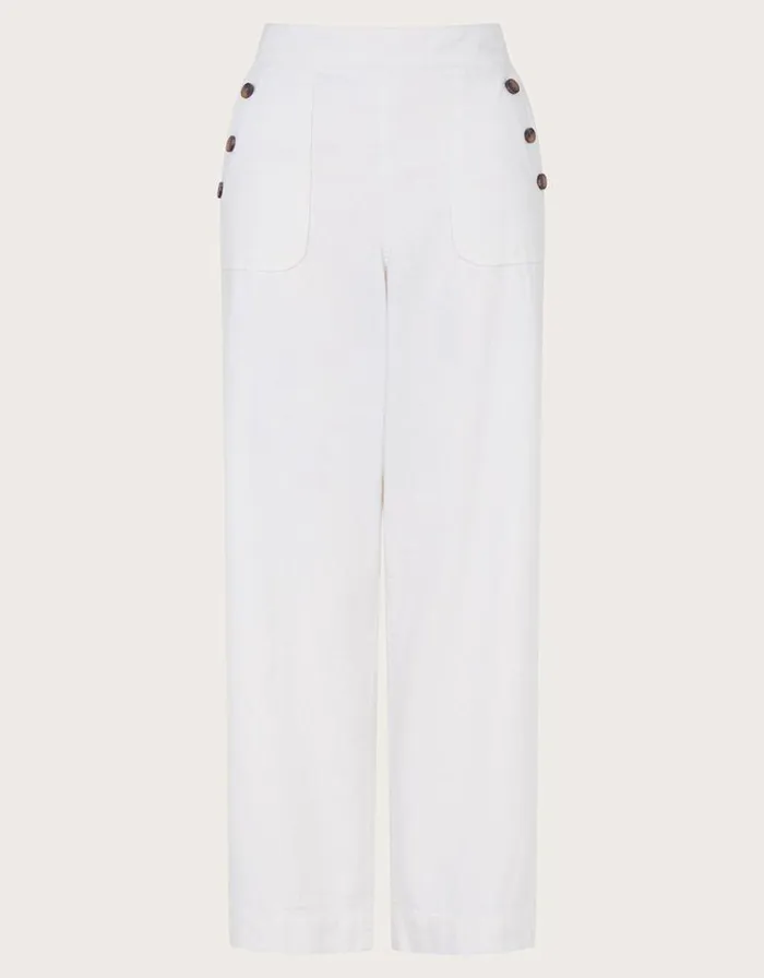 Monsoon Harper RegularLength Crop Jeans Natural Women Casualwear Monsoon Harper RegularLength Crop Jeans Natural Women Casualwear