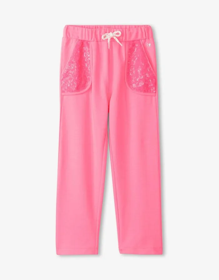 Monsoon Hatley Neon Joggers Pink Children Trousers and Shorts Monsoon Hatley Neon Joggers Pink Children Trousers and Shorts