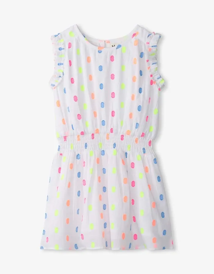 Monsoon Hatley Spot Dress White Children Dresses Monsoon Hatley Spot Dress White Children Dresses