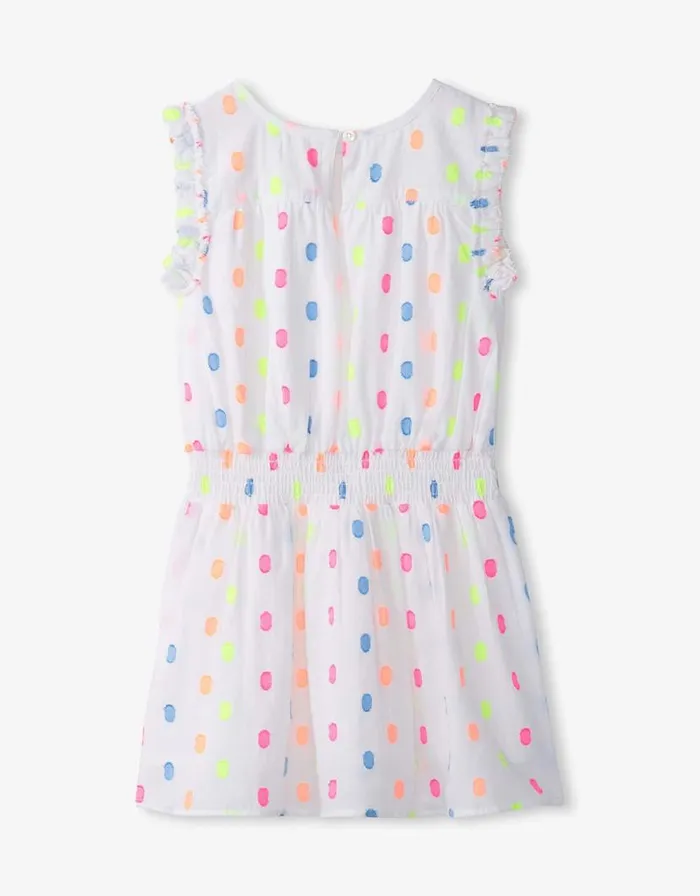 Monsoon Hatley Spot Dress White Children Dresses Monsoon Hatley Spot Dress White Children Dresses