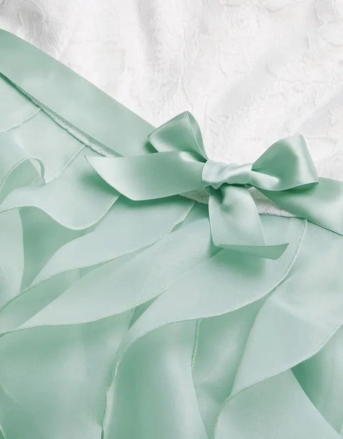 Monsoon Lace Cancan Ruffle Dress Green Children Dresses Monsoon Lace Cancan Ruffle Dress Green Children Dresses