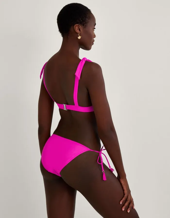 Monsoon Lace Trim Bikini Bottoms Pink Women Tops and Blouses Monsoon Lace Trim Bikini Bottoms Pink Women Tops and Blouses