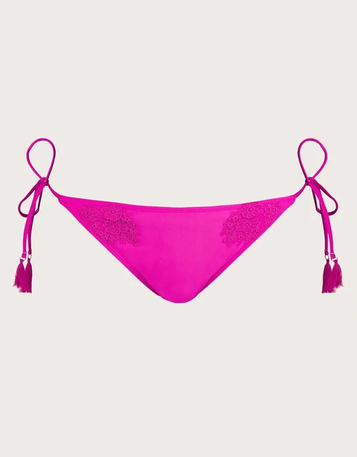 Monsoon Lace Trim Bikini Bottoms Pink Women Tops and Blouses Monsoon Lace Trim Bikini Bottoms Pink Women Tops and Blouses