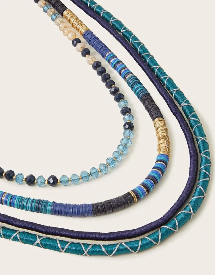 Monsoon Mixed Layered Necklace Women Jewellery and Hair Monsoon Mixed Layered Necklace Women Jewellery and Hair
