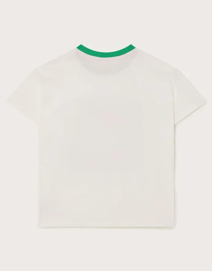 Monsoon Slow And Steady Oversized TShirt White Children Casualwear Collection Monsoon Slow And Steady Oversized TShirt White Children Casualwear Collection