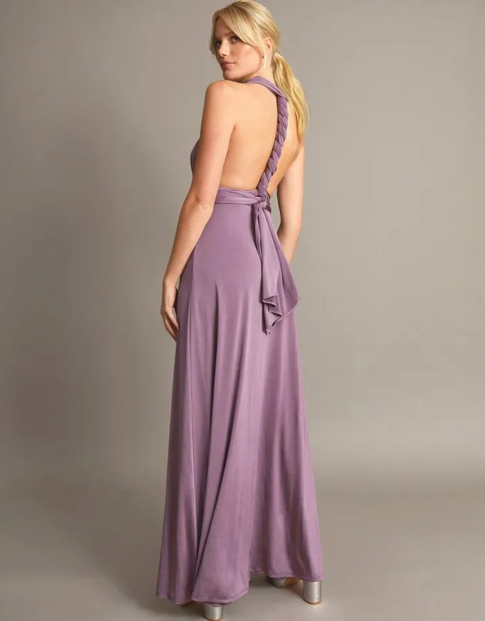 Monsoon Thea Twist Me Tie Me Maxi Dress Mink Women Occasionwear Monsoon Thea Twist Me Tie Me Maxi Dress Mink Women Occasionwear