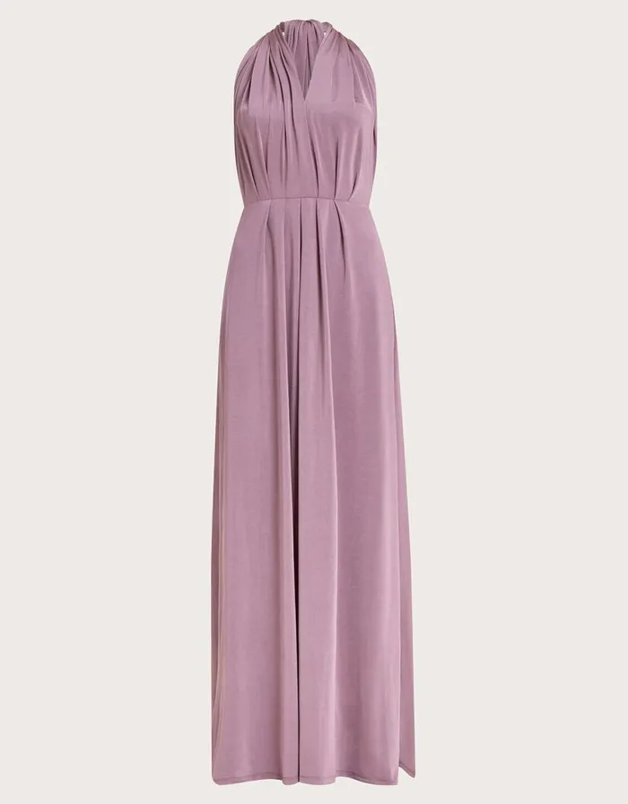 Monsoon Thea Twist Me Tie Me Maxi Dress Mink Women Occasionwear Monsoon Thea Twist Me Tie Me Maxi Dress Mink Women Occasionwear