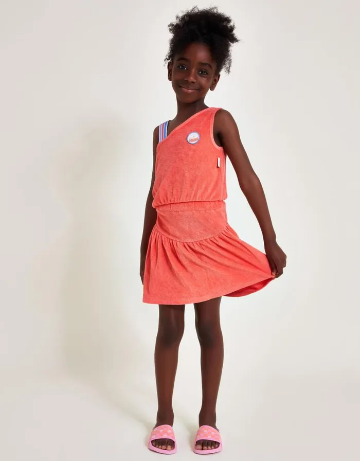 Monsoon Towelling Skater Skirt Orange Children Casualwear Collection