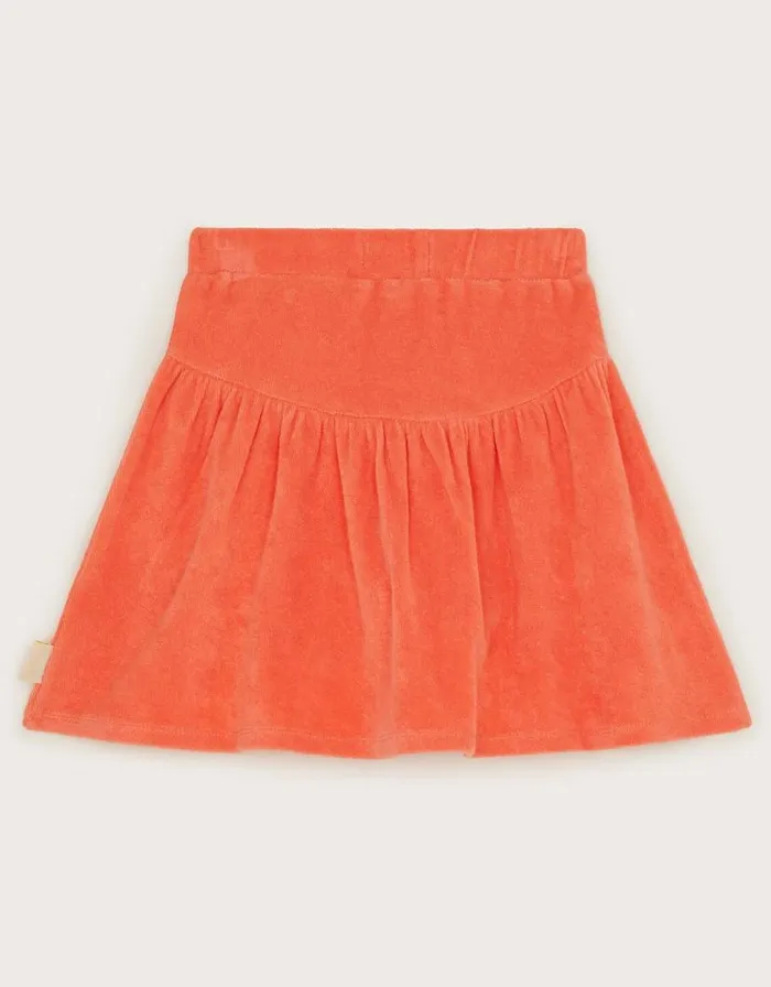 Monsoon Towelling Skater Skirt Orange Children Casualwear Collection Monsoon Towelling Skater Skirt Orange Children Casualwear Collection