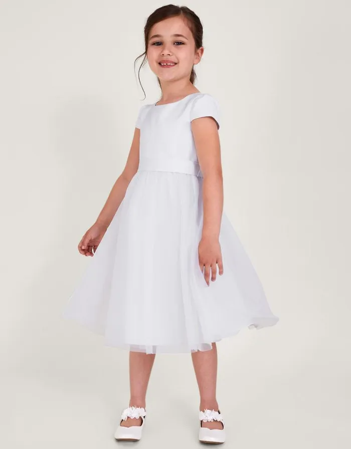 Monsoon Tulle Bridesmaid Dress Ivory Children Dresses