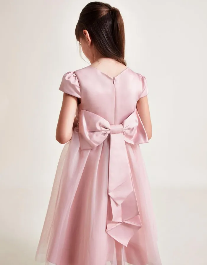 Monsoon Tulle Bridesmaid Dress Pink Children Dresses