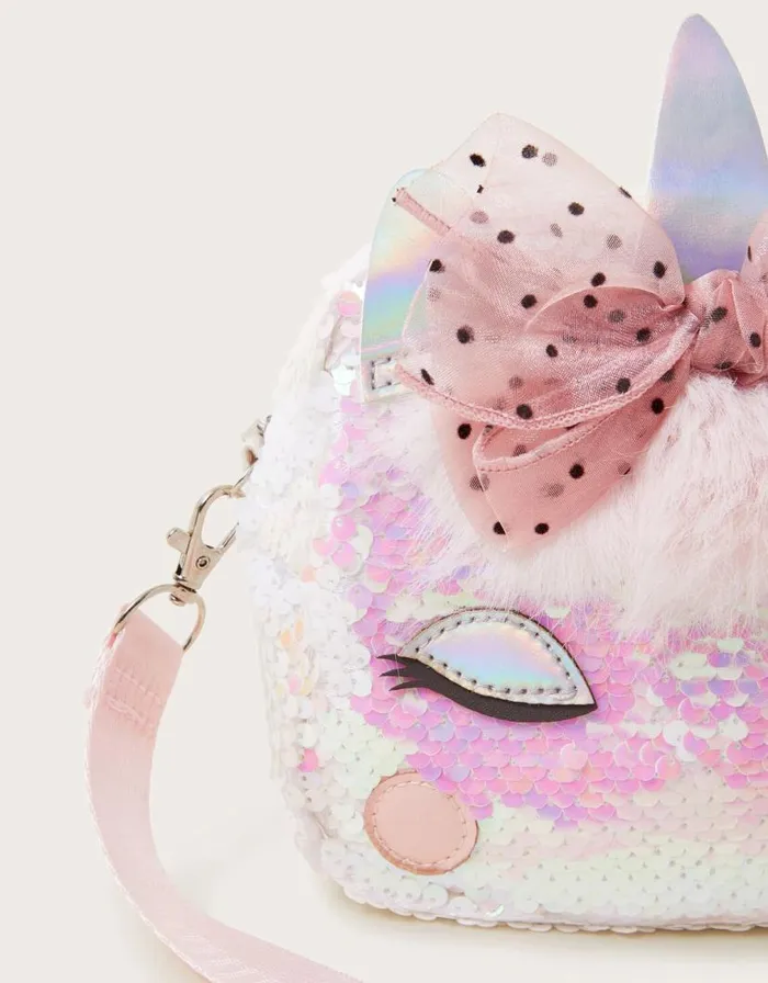 Monsoon Unicorn Bow Bag Children Girls039 Bags and Purses Monsoon Unicorn Bow Bag Children Girls039 Bags and Purses