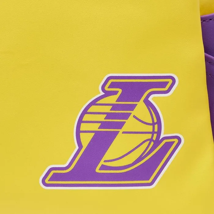 NBA Los Angeles Lakers Patch Icons Mini Backpack Unisex Loungefly Backpacks