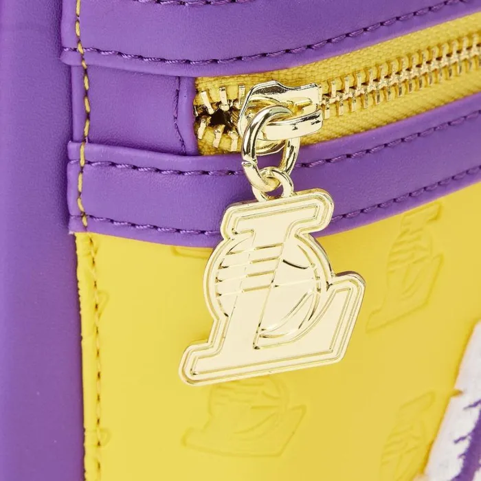 NBA Los Angeles Lakers Patch Icons Mini Backpack Unisex Loungefly Backpacks