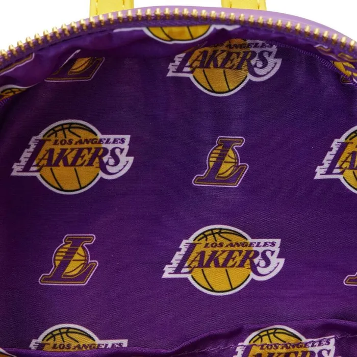 NBA Los Angeles Lakers Patch Icons Mini Backpack Unisex Loungefly Backpacks