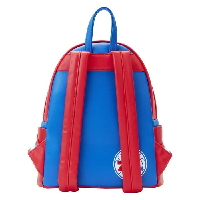 NBA Philadelphia 76ers Patch Icons Mini Backpack Unisex Loungefly Backpacks