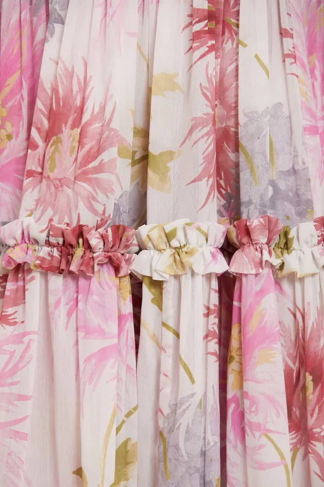 Needle and Thread Hummingbird Chiffon Smocked Micro Mini Dress Multi Women Printed Dresses Needle and Thread Hummingbird Chiffon Smocked Micro Mini Dress Multi Women Printed Dresses