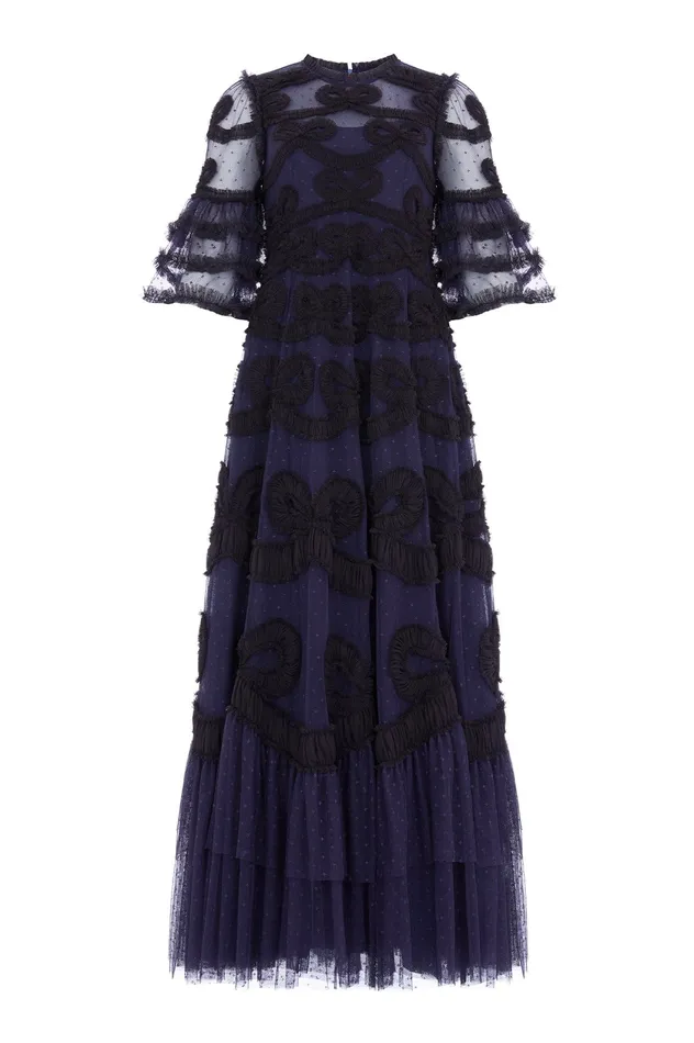 Needle and Thread Ingrid Gown Blue Women Evening Dresses