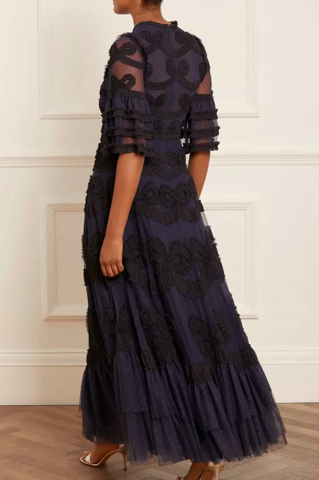 Needle and Thread Ingrid Gown Blue Women Evening Dresses
