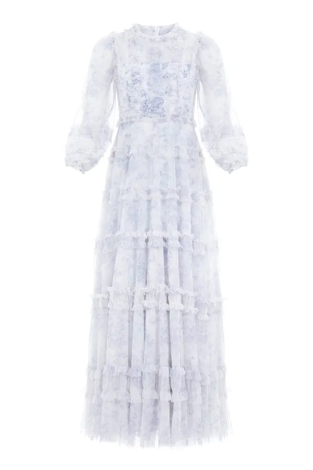Needle and Thread Rambling Roses Gown Multi Women Printed Dresses