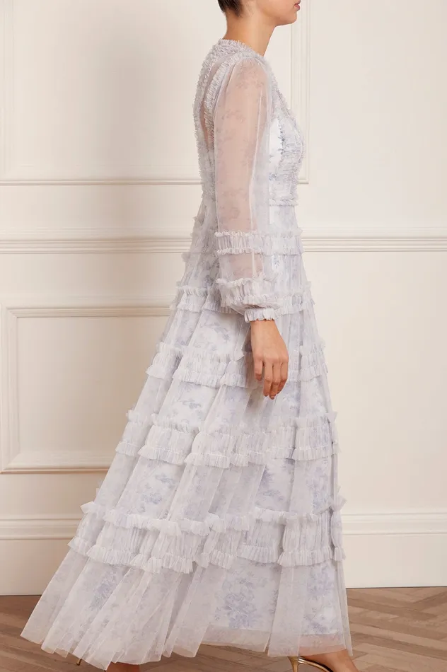 Needle and Thread Rambling Roses Gown Multi Women Printed Dresses