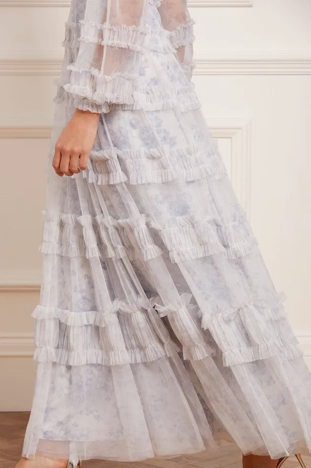 Needle and Thread Rambling Roses Gown Multi Women Printed Dresses