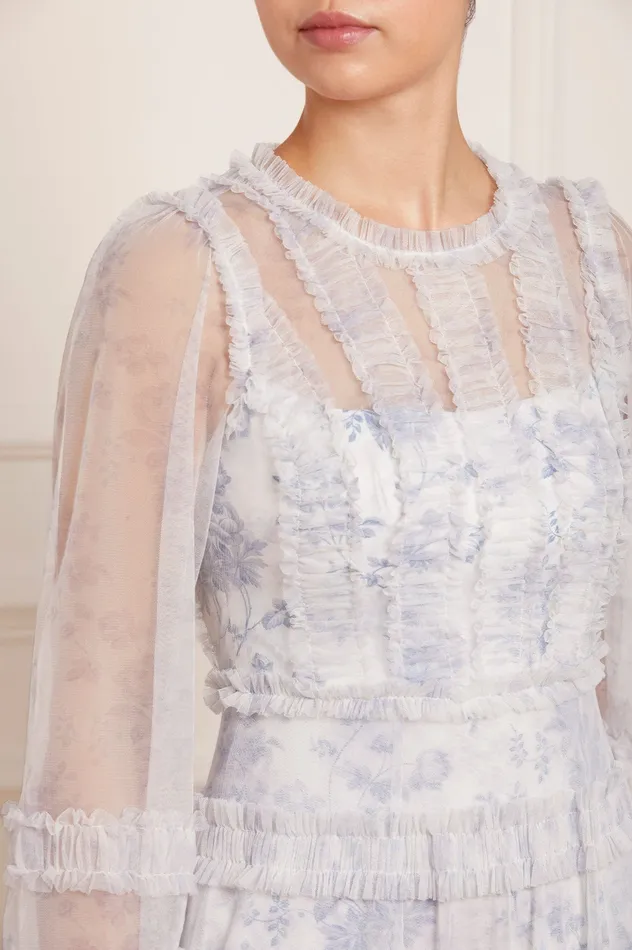 Needle and Thread Rambling Roses Gown Multi Women Printed Dresses