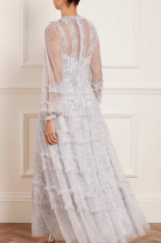 Needle and Thread Rambling Roses Gown Multi Women Printed Dresses