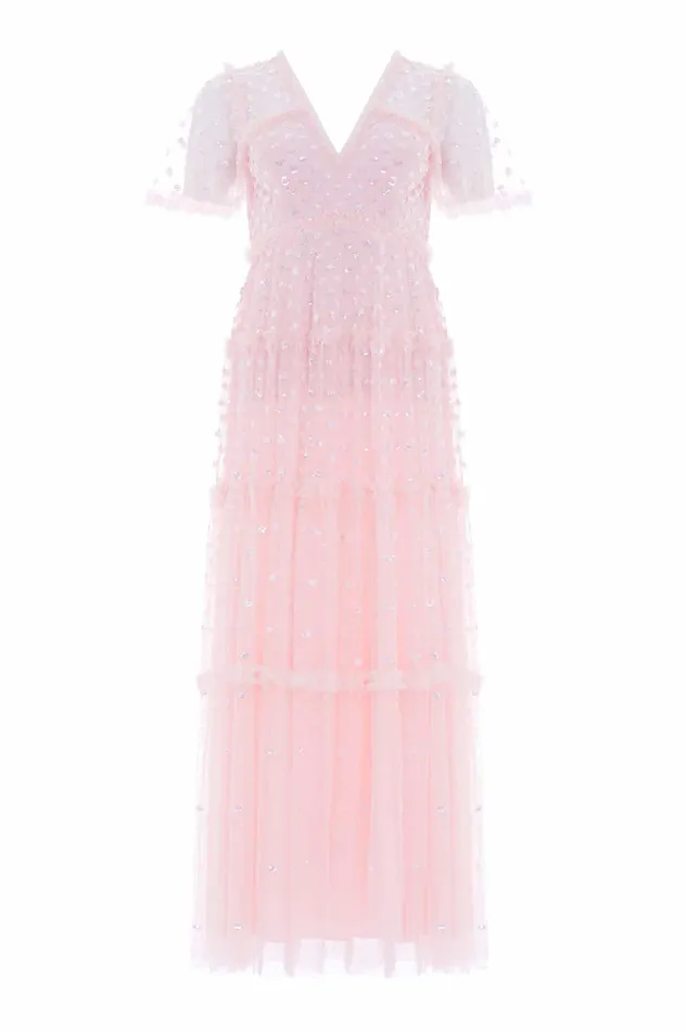 Needle and Thread Thea Gown Pink Women Embellished Dresses Needle and Thread Thea Gown Pink Women Embellished Dresses