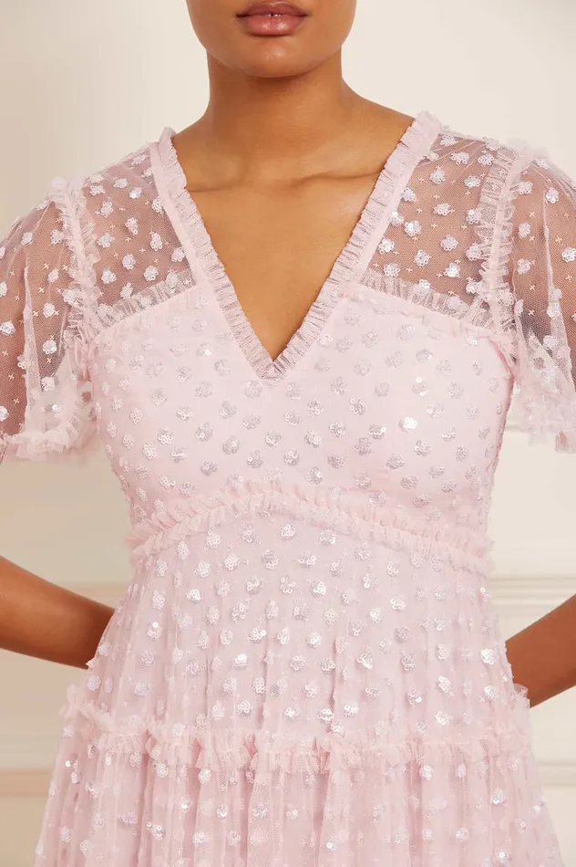 Needle and Thread Thea Gown Pink Women Embellished Dresses Needle and Thread Thea Gown Pink Women Embellished Dresses