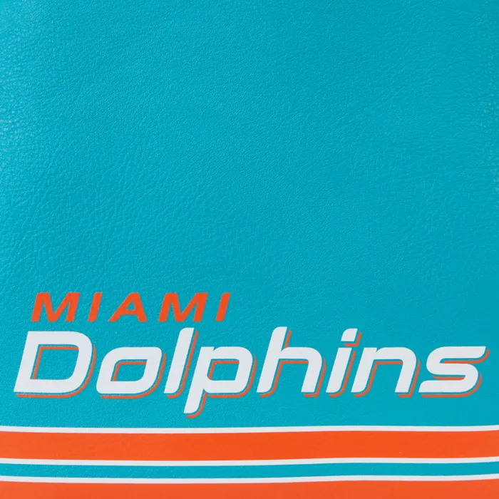 NFL Miami Dolphins Varsity Mini Backpack Unisex Loungefly Bags and Wallets